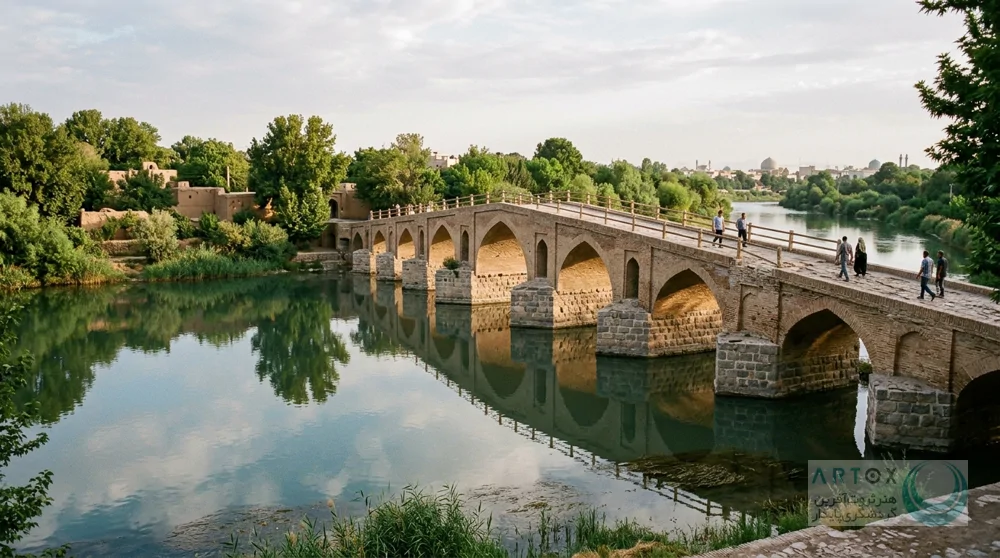 پلن ۵ گردشگری اصفهان: مسیر مهندسی آب شیخ بهایی؛ مادی نیاصرم، پل تاریخی شهرستان و پل چوبی