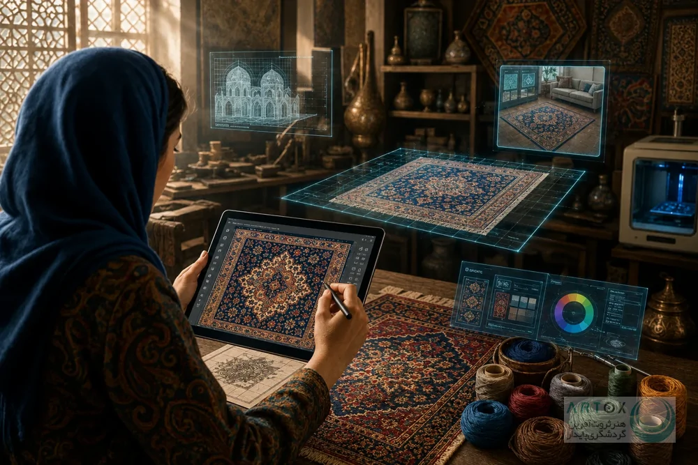 واقعیت مجازی و واقعیت افزوده؛ پنجره‌ای تازه برای آموزش و نمایش صنایع دستی