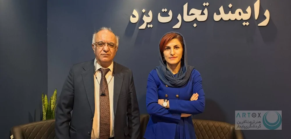 نوزدهمین نمایشگاه طلا و جواهر استان اصفهان، با آقای بهرام شهری تولیدکننده ماشبین آلات صنعتی