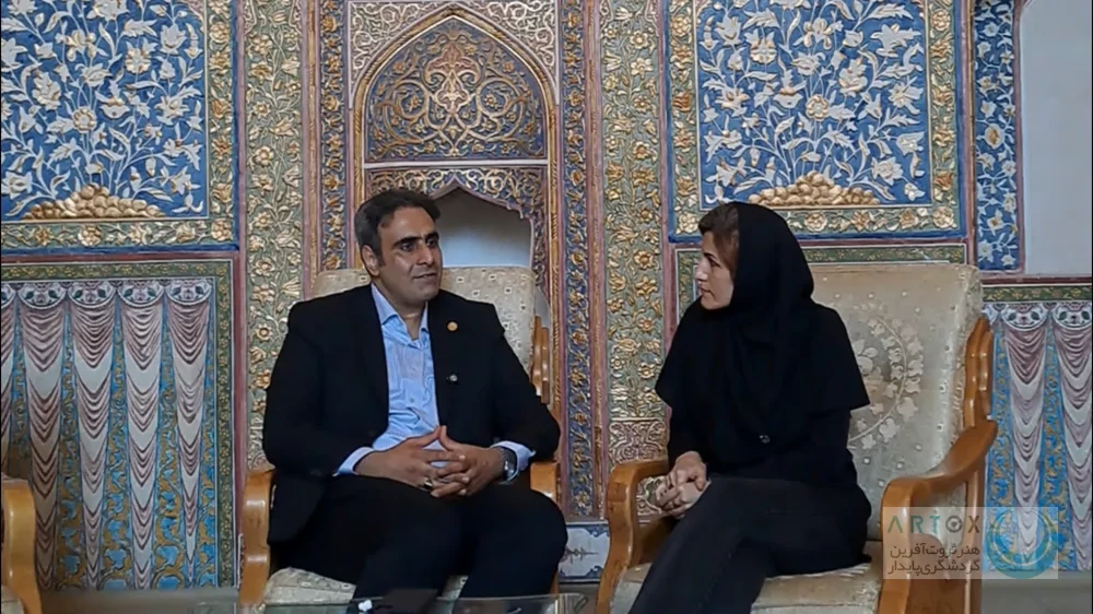 مصاحبه با دکتر حبیب‌الهی در حاشیه دومین رویداد «میراث زرین اصفهان»