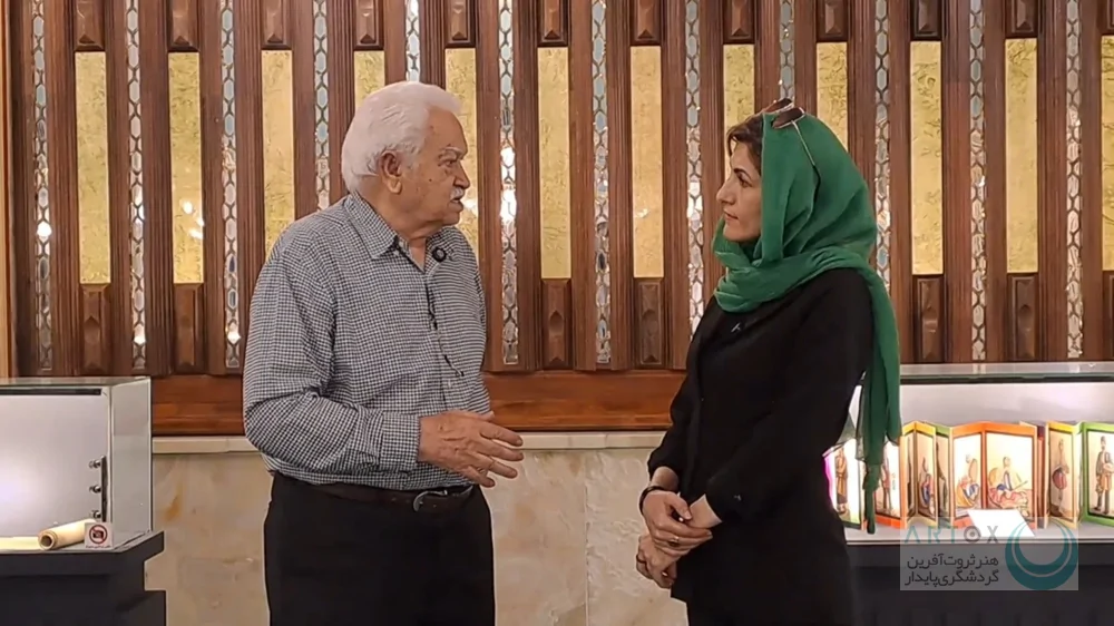 مصاحبه اختصاصی مجله آرتکس با استاد شاه‌میوه در حراج رخست؛ نگاهی به ارزش‌گذاری آثار فاخر هنری